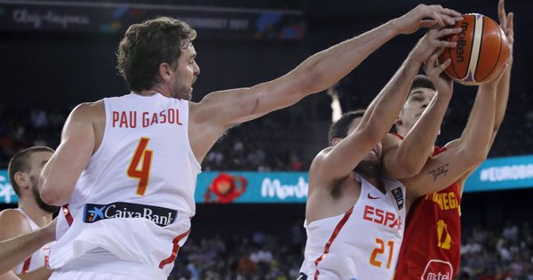 Foto: España ganó por 99-60 en su primer partido en el EUroBasket. (EFE)