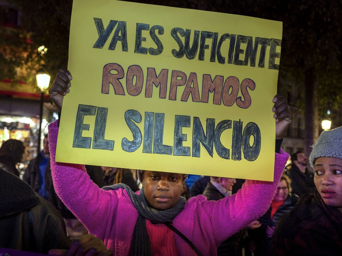 Foto: Imagen de archivo de una manifestación el 8 de marzo. (EFE/Ismael Herrero)