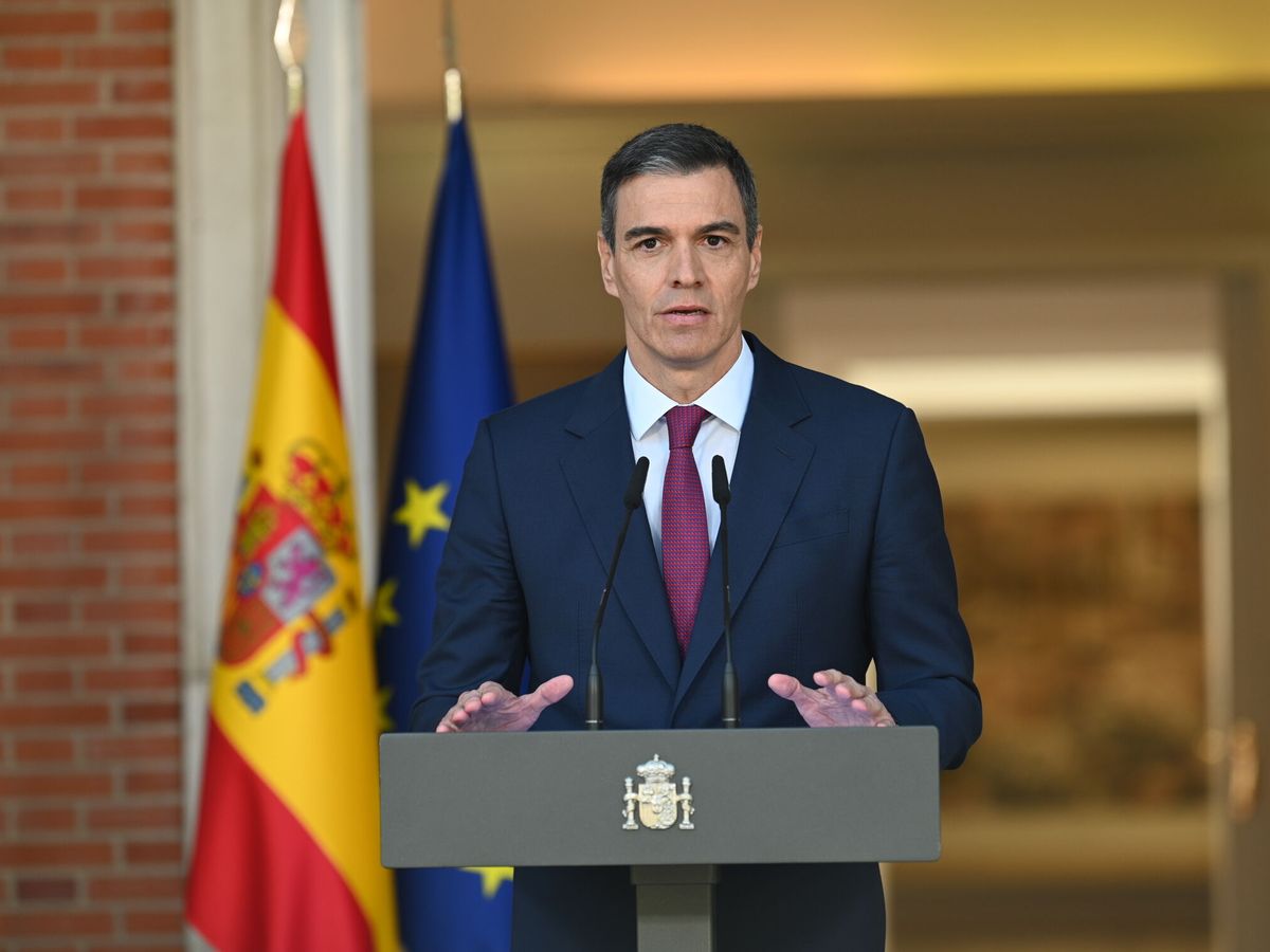 Foto: Pedro Sánchez anuncia que continuará como Presidente del Gobierno (Europa Press)