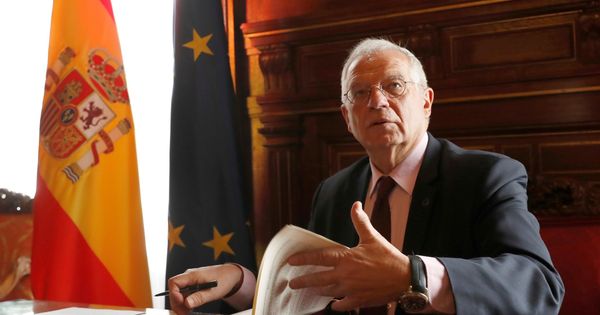 Foto: El ministro de Asuntos Exteriores, Unión Europea y Cooperación, Josep Borrell