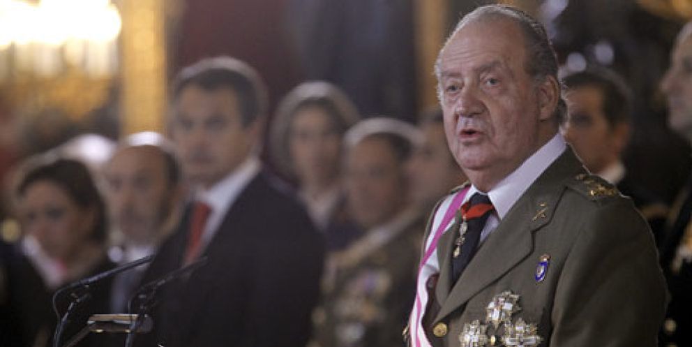 Foto: El Rey anima a los militares a ser austeros y actuar "allá donde se requiera"