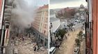 Así ha quedado el número 98 de la calle Toledo (Madrid) tras la explosión