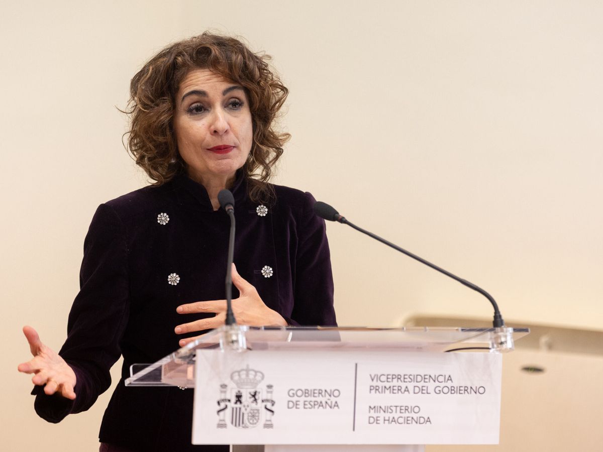 Foto: La vicepresidenta primera y ministra de Hacienda, María Jesús Montero. (Europa Press/Eduardo Parra)