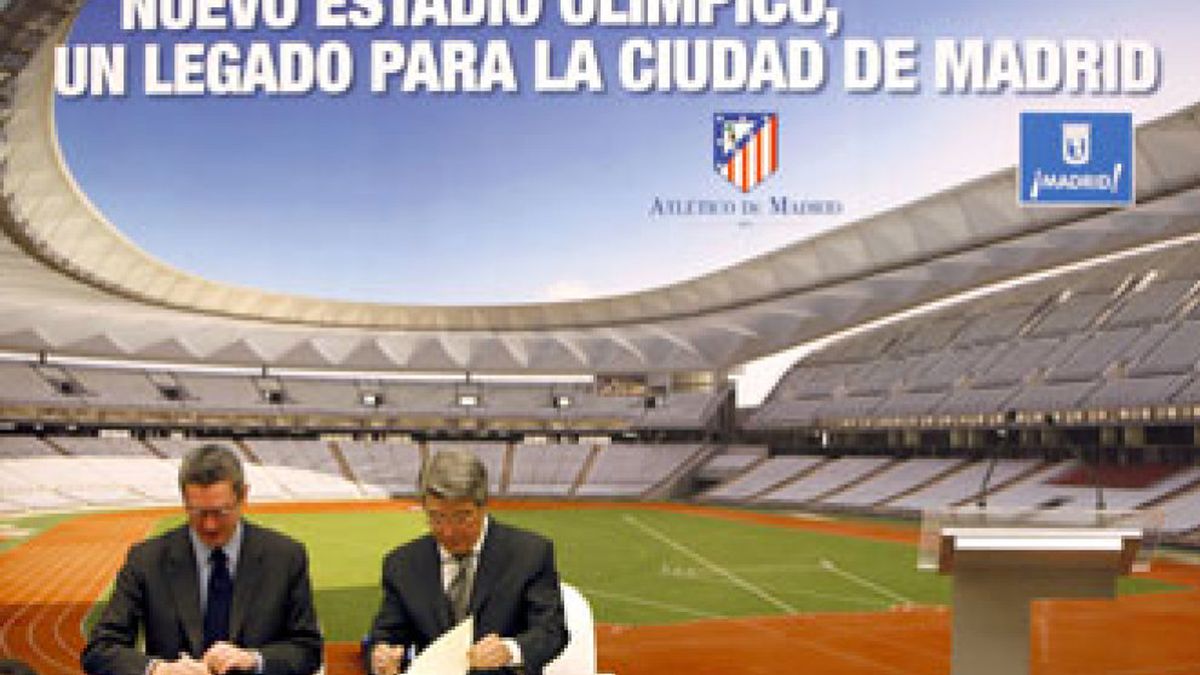 'La Peineta' empezará a transformarse en el estadio del Atlético en seis meses