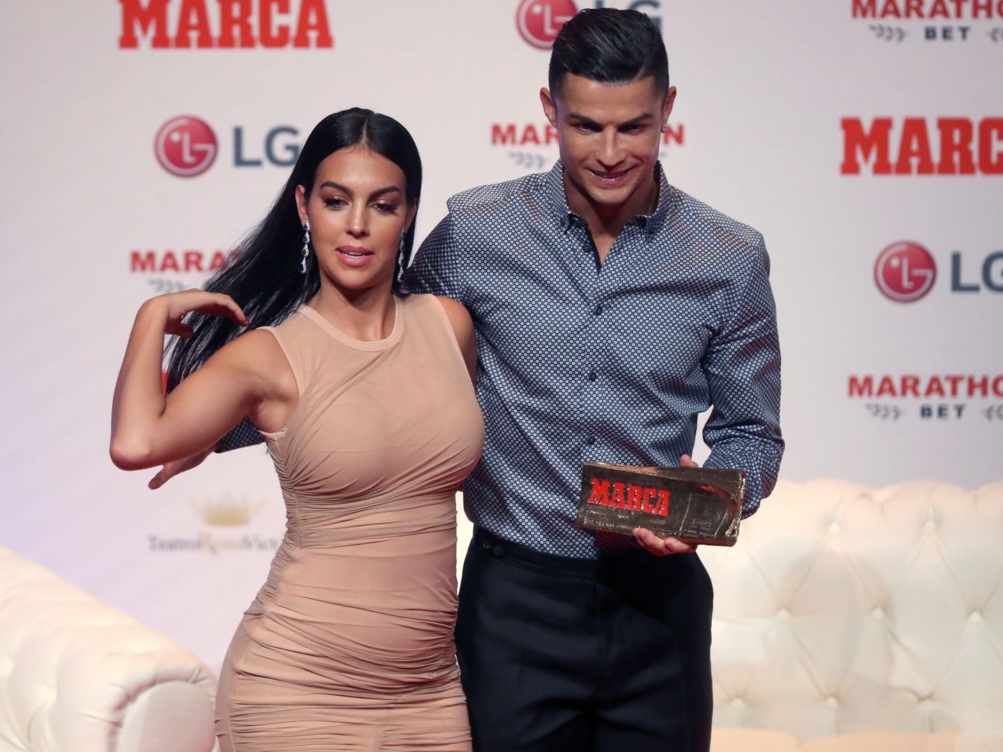 Cristiano Ronaldo y Georgina Rodríguez, entre rumores de embarazo. (EFE)