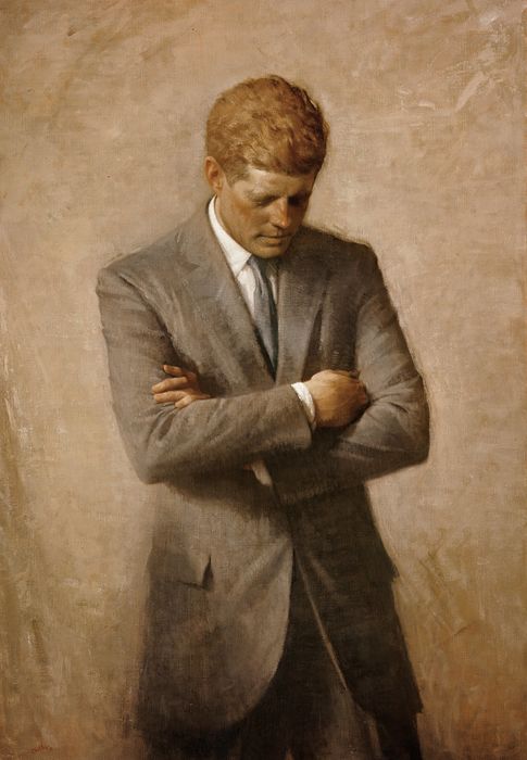 Foto: Retrato oficial de John Fitzgerald Kennedy. 