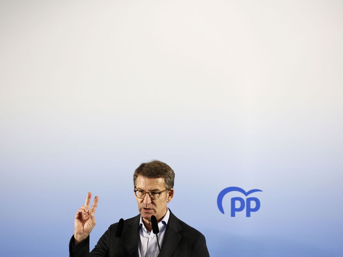 Foto: El futuro presidente del PP, Alberto Núñez Feijóo. (EFE/Biel Aliño)