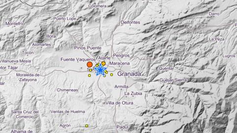 Un terremoto de magnitud 3,5 se deja sentir en Granada y su área metropolitana
