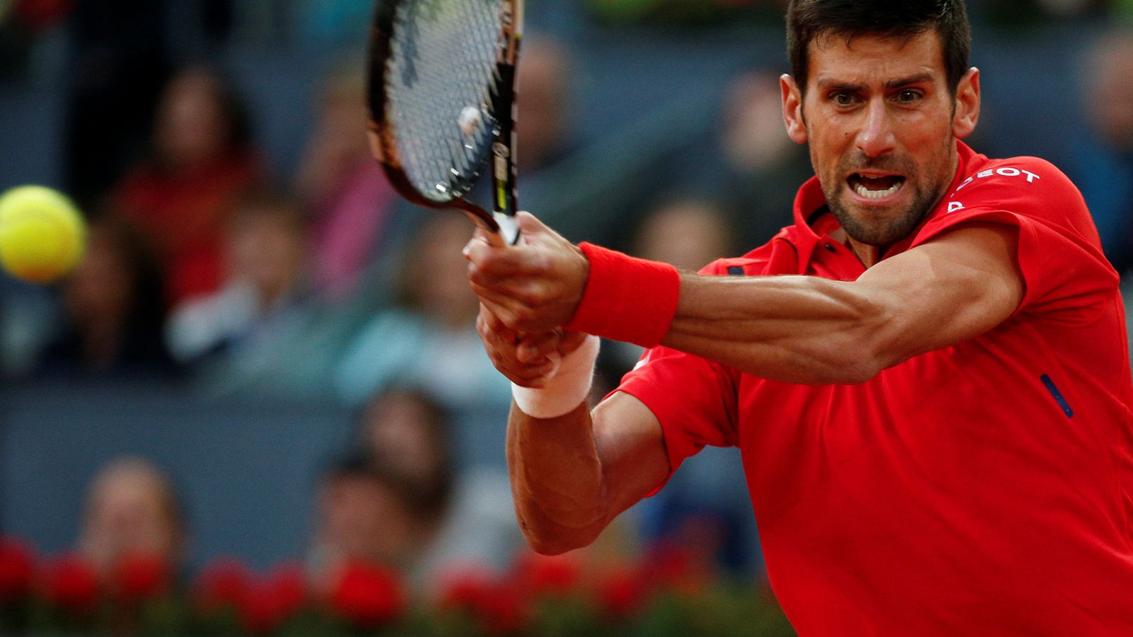 Foto: Madrid ha recuperado la mejor versión de Djokovic (REUTERS Andrea Comas).