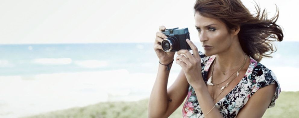 Foto: Helena Christensen, modelo y fotógrafa para la firma española Hoss Intropia