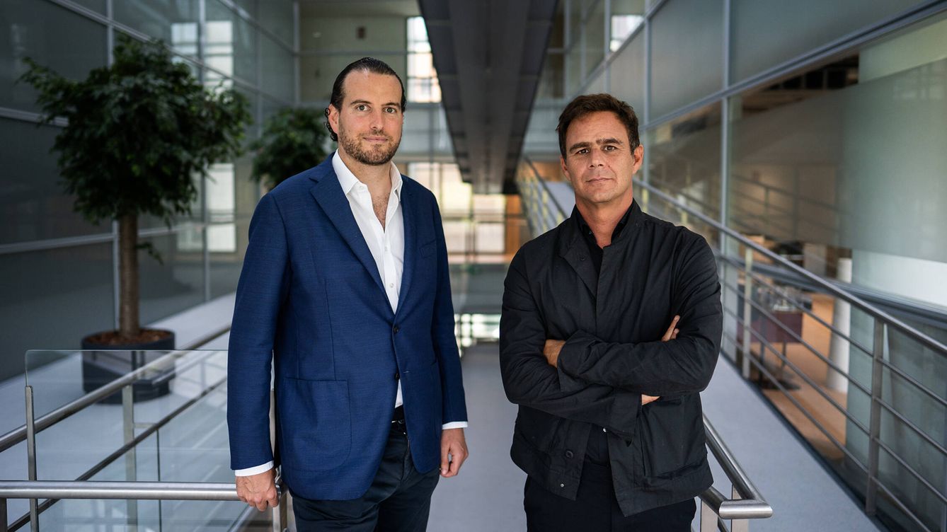 Foto: Felipe Morenés (i) y Juan Pepa (d), socios fundadores de Stoneshield Capital. (Ana Beltrán)