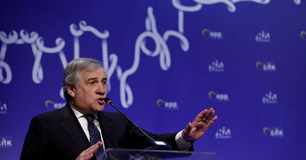 Foto: El presidente del Parlamento Europeo, Antonio Tajani