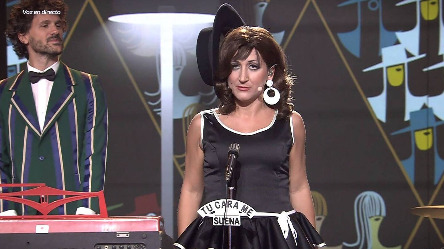 Susi Caramelo imita a Concha Velasco en 'Tu cara me suena'. (Antena 3)