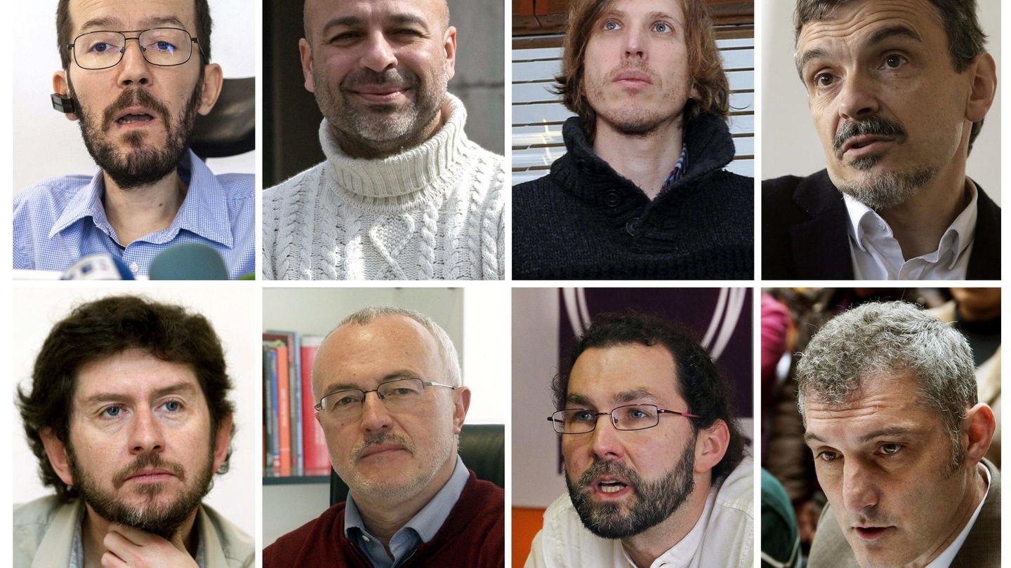 Algunos de los candidatos de Podemos para las elecciones autonómicas (EFE)