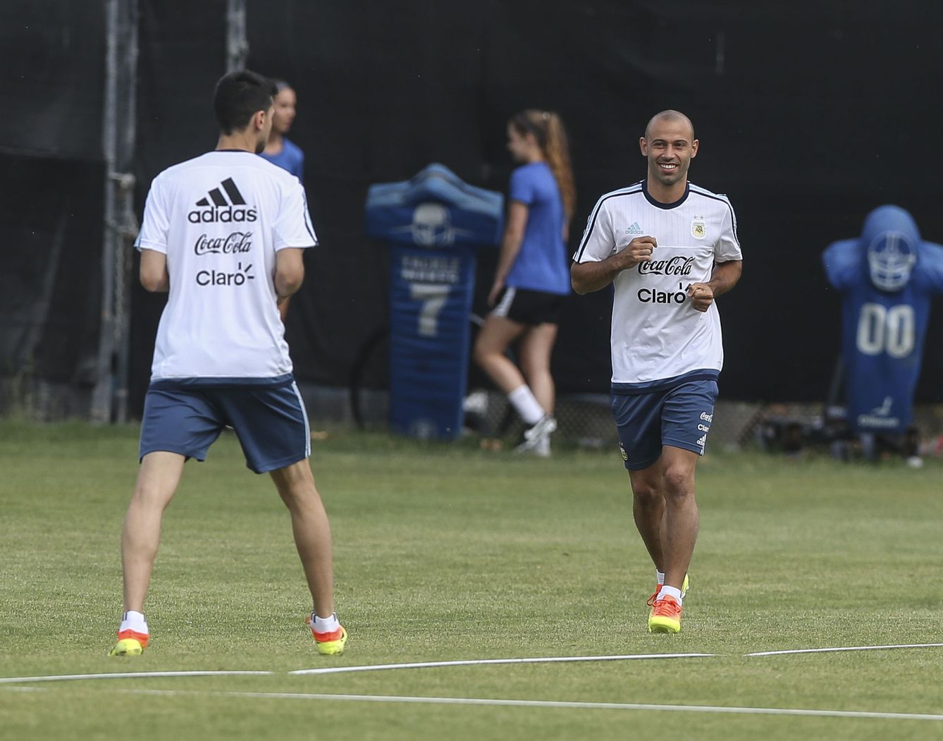 Mascherano está concentrado con la selección argentina para jugar la Copa América (David Fernández/EFE)