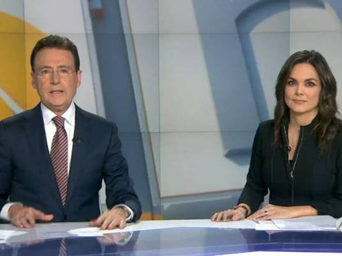Foto: Matías Prats y Mónica Carrillo. (Antena 3).