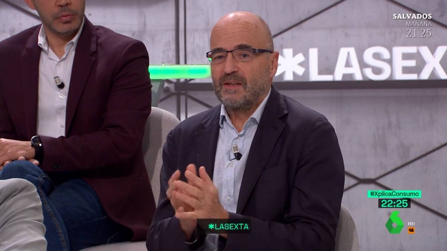 El economista Javier Díaz-Giménez en 'La Sexta Xplica'. (Atresmedia)