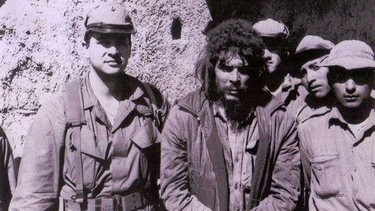 La foto de Félix Rodríguez con el Che. (Félix Rodríguez)
