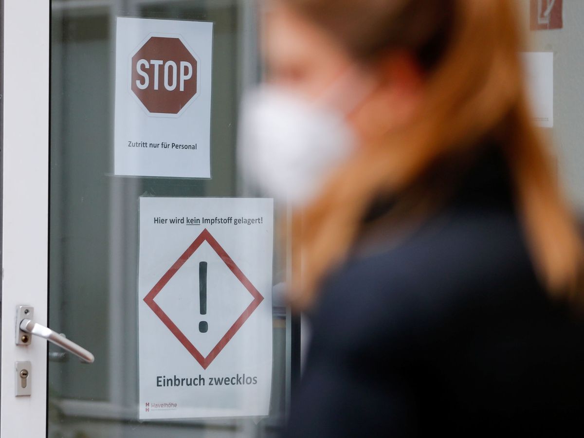 Foto: Un hospital de Berlín, ayer. (Reuters)