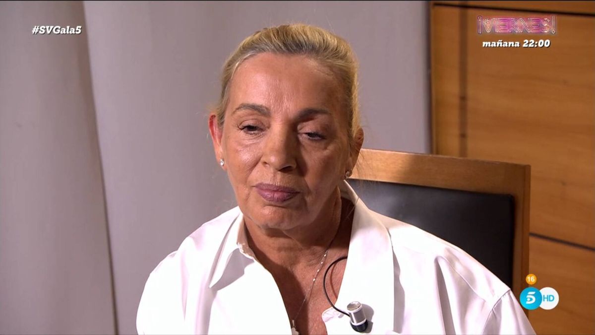"No puedo ni llorar": Carmen Borrego reacciona en 'Supervivientes 2024' al mazazo de su hijo