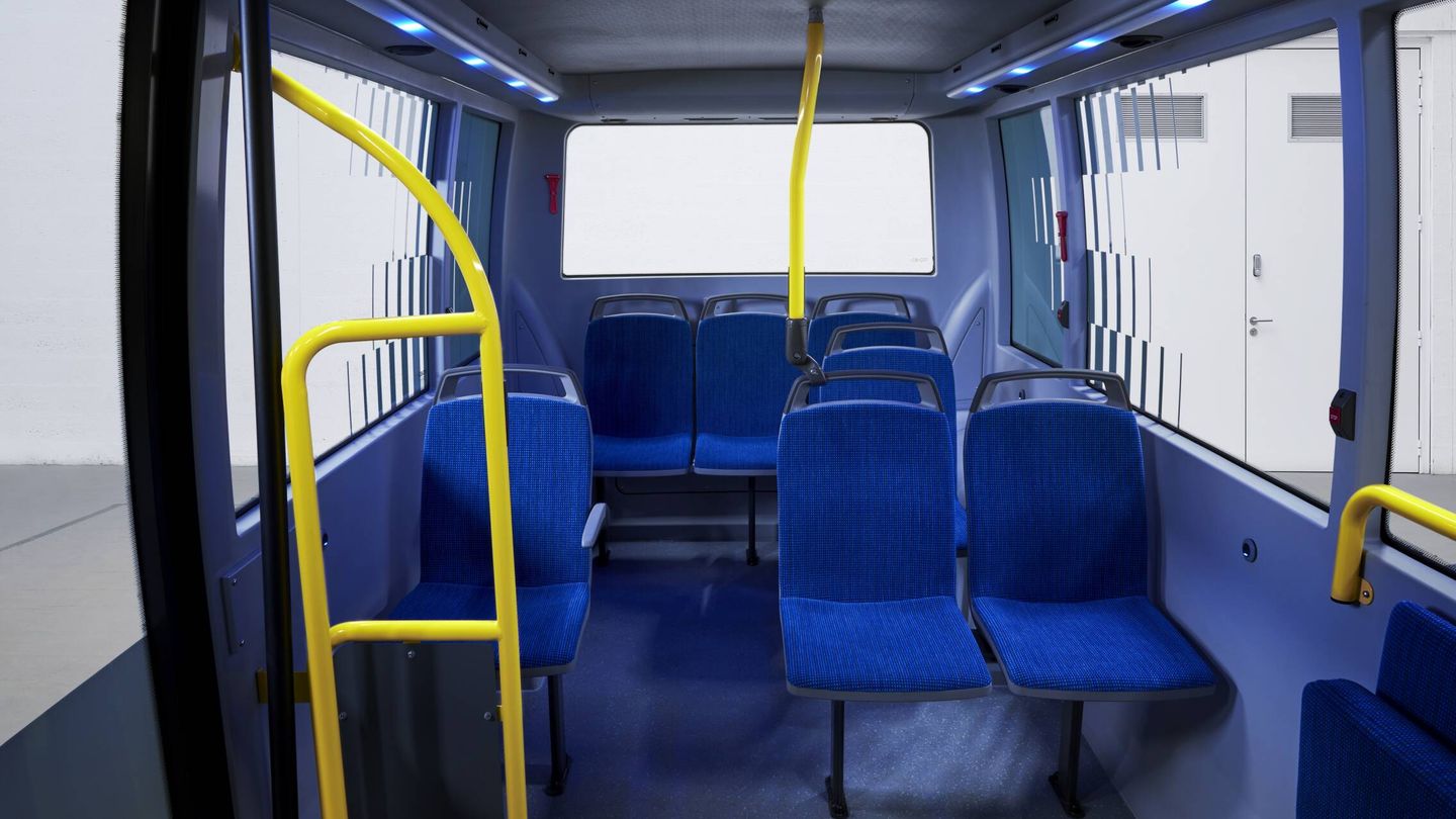 El Master City Bus H2-Tech puede transportar a 15 personas.
