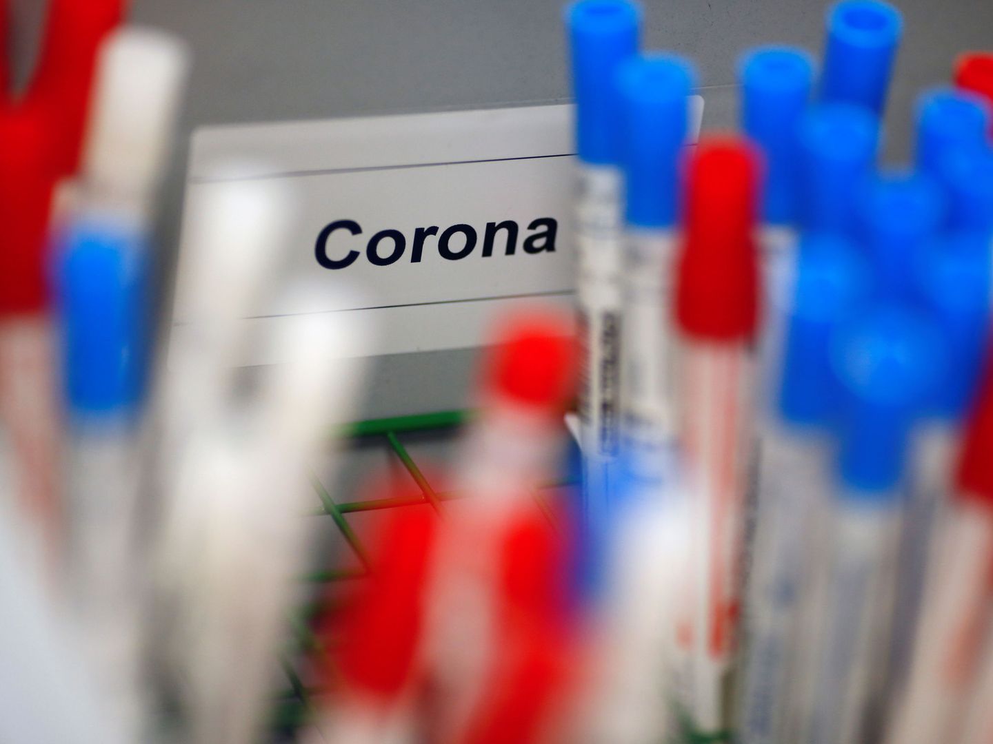 Viales con muestras de coronavirus. (Reuters)