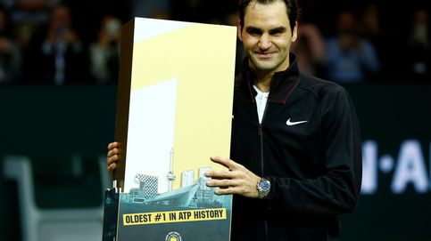 Federer arrebata el trono a Nadal: es el número 1 más veterano de la historia