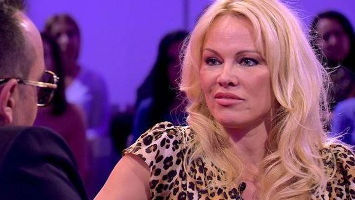 Pamela Anderson, invitada de Risto.