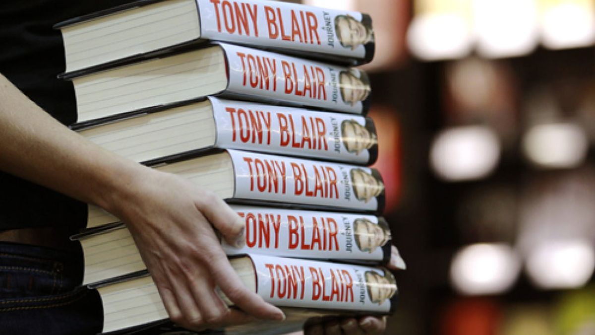 El libro de memorias de Tony Blair alcanza un nivel de ventas "sin precedentes"