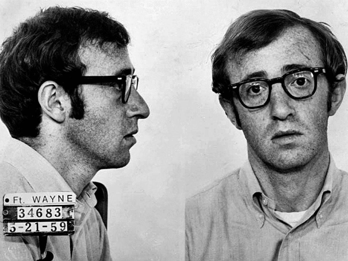Foto: Woody Allen en un fotograma de 'Toma el dinero y corre' (1969).