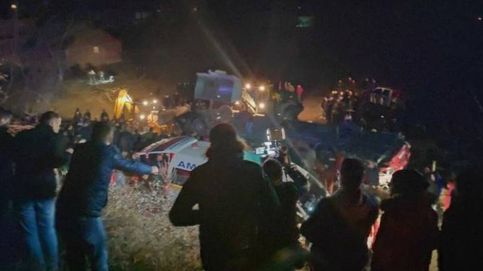 Al menos 13 muertos en un accidente de autobús cerca de Skopje