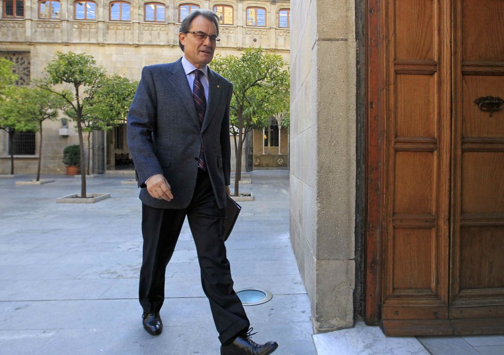Foto: El presidente de la Generalitat de Cataluña,  Artur Mas (EFE)