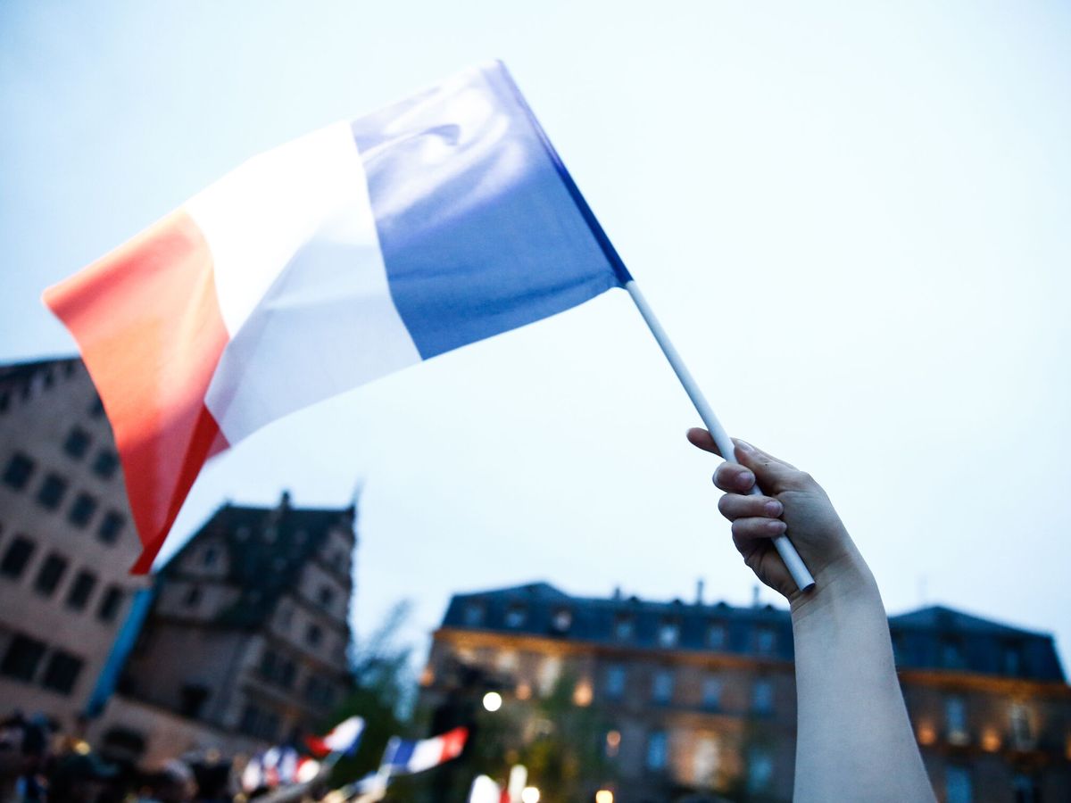 Foto: Bandera de Francia. (EFE/Mohammed Badra)