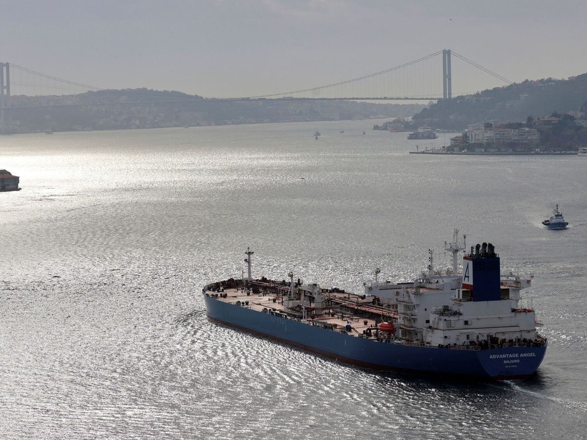 Foto: Un petrolero de crudo navega en Estambul. (Reuters/Yoruk Isik)