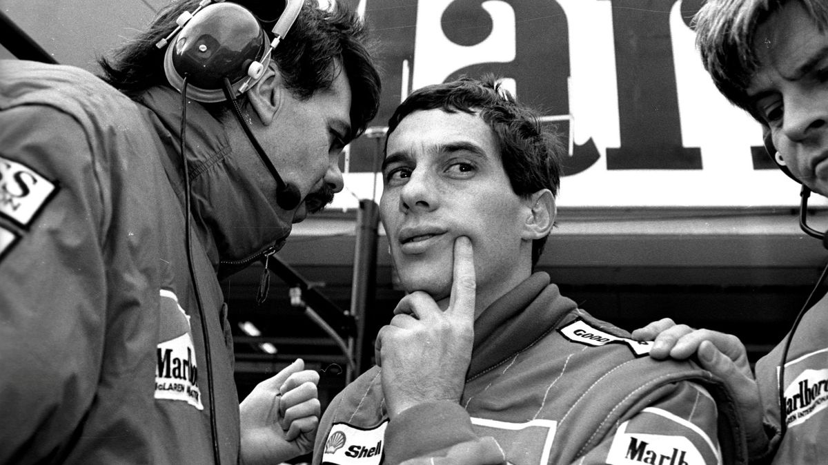 El coche fantasma de Ayrton Senna y su desconocida y tapada hazaña