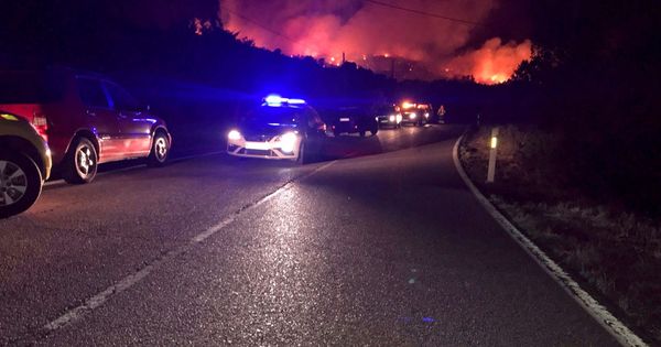 Foto: Incendio en El berrueco (madrid) y declarado nivel 0. (Efe)