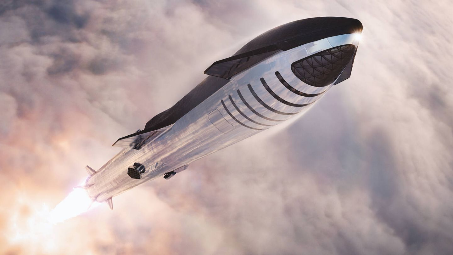 El Starship nos llevará Marte. (SpaceX)