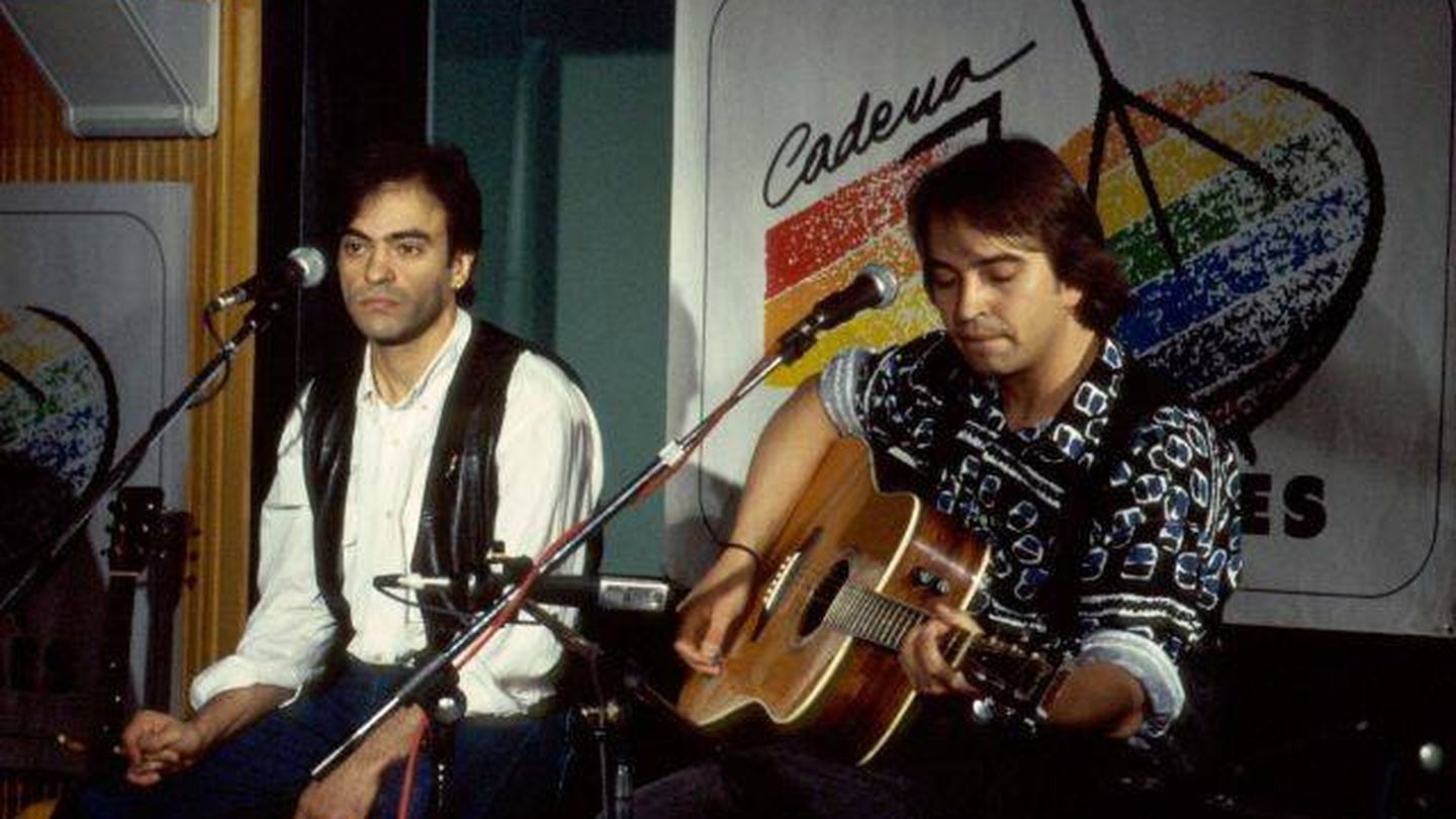 Enrique y Álvaro Urquijo en un concierto de los 40 Principales (LOS40)