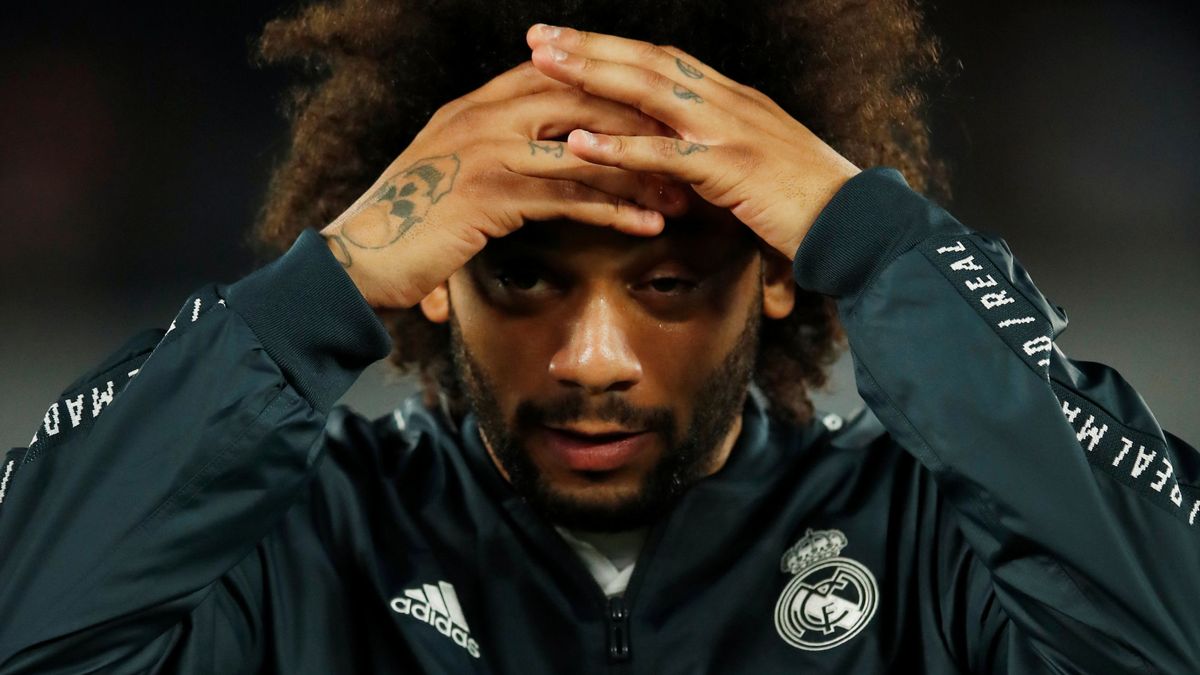 Los días más duros de Marcelo (olvidado por Brasil) en el Real Madrid 
