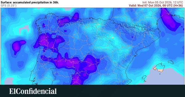 La dana no da tregua y la Aemet avisa: seguirán las fuertes lluvias con granizo, hará más frío y estas serán las zonas afectadas