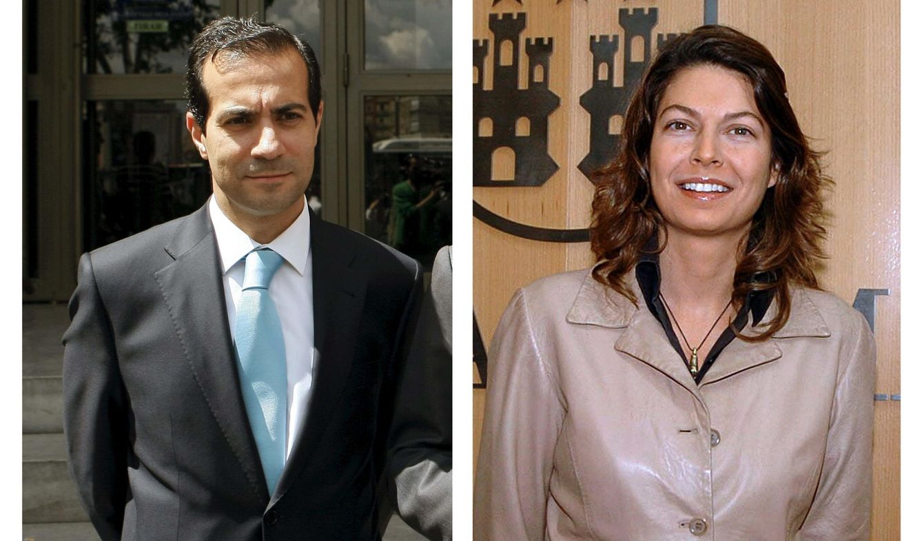 Los consejeros imputados Salvador Victoria (i) y Lucía Figar (d). (EFE)