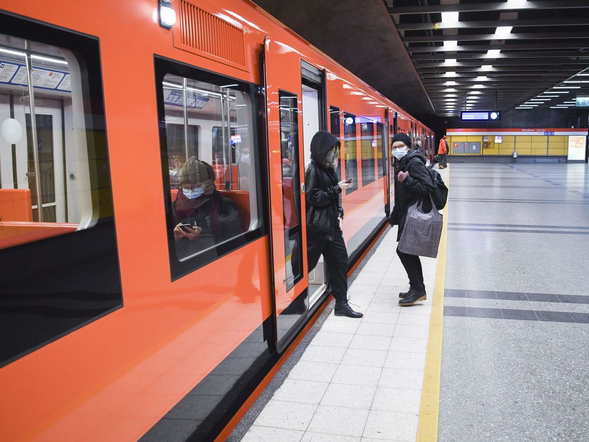Foto: El Metro de Helsinki. (EFE)