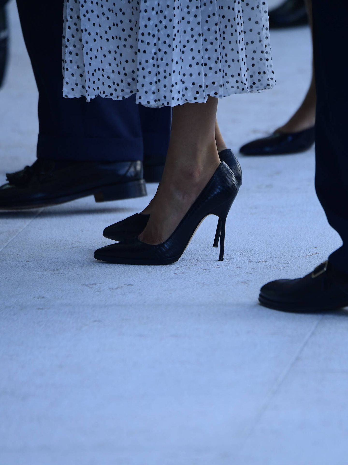Los zapatos de la reina Letizia. (Limited Pictures)