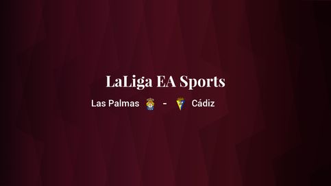 Las Palmas - Cádiz: resumen, resultado y estadísticas del partido de LaLiga EA Sports