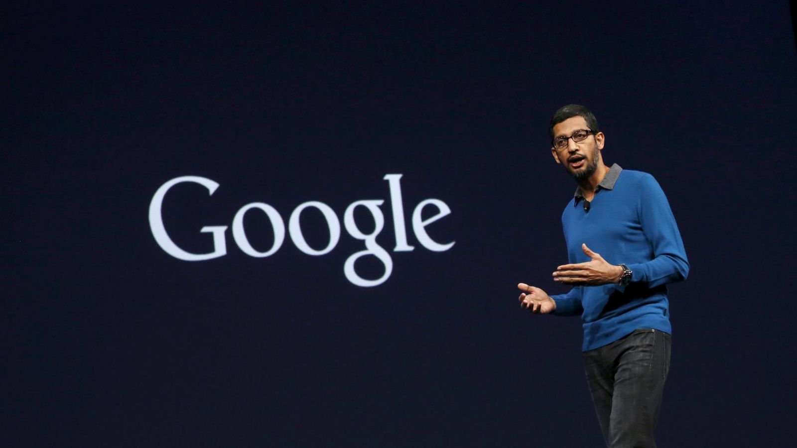 Foto: Sundar pichai, vicepresidente de productos de Google