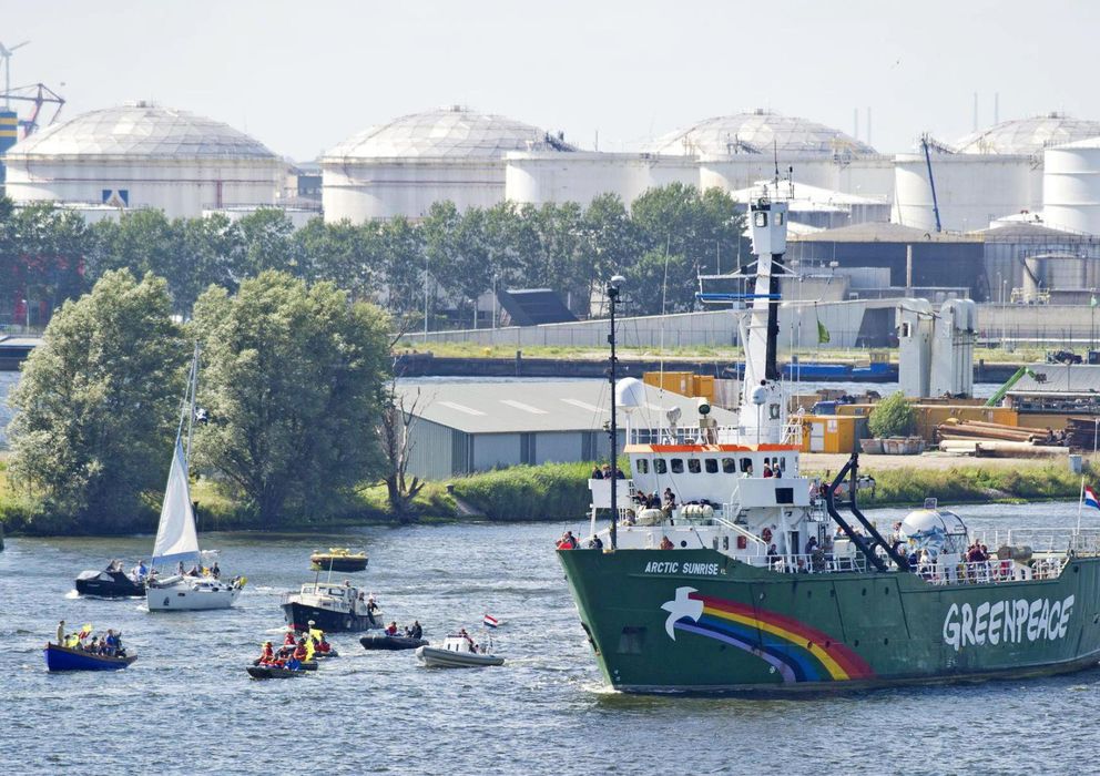 Foto: El famoso barco 'Arctic Sunrise' de Greenpeace