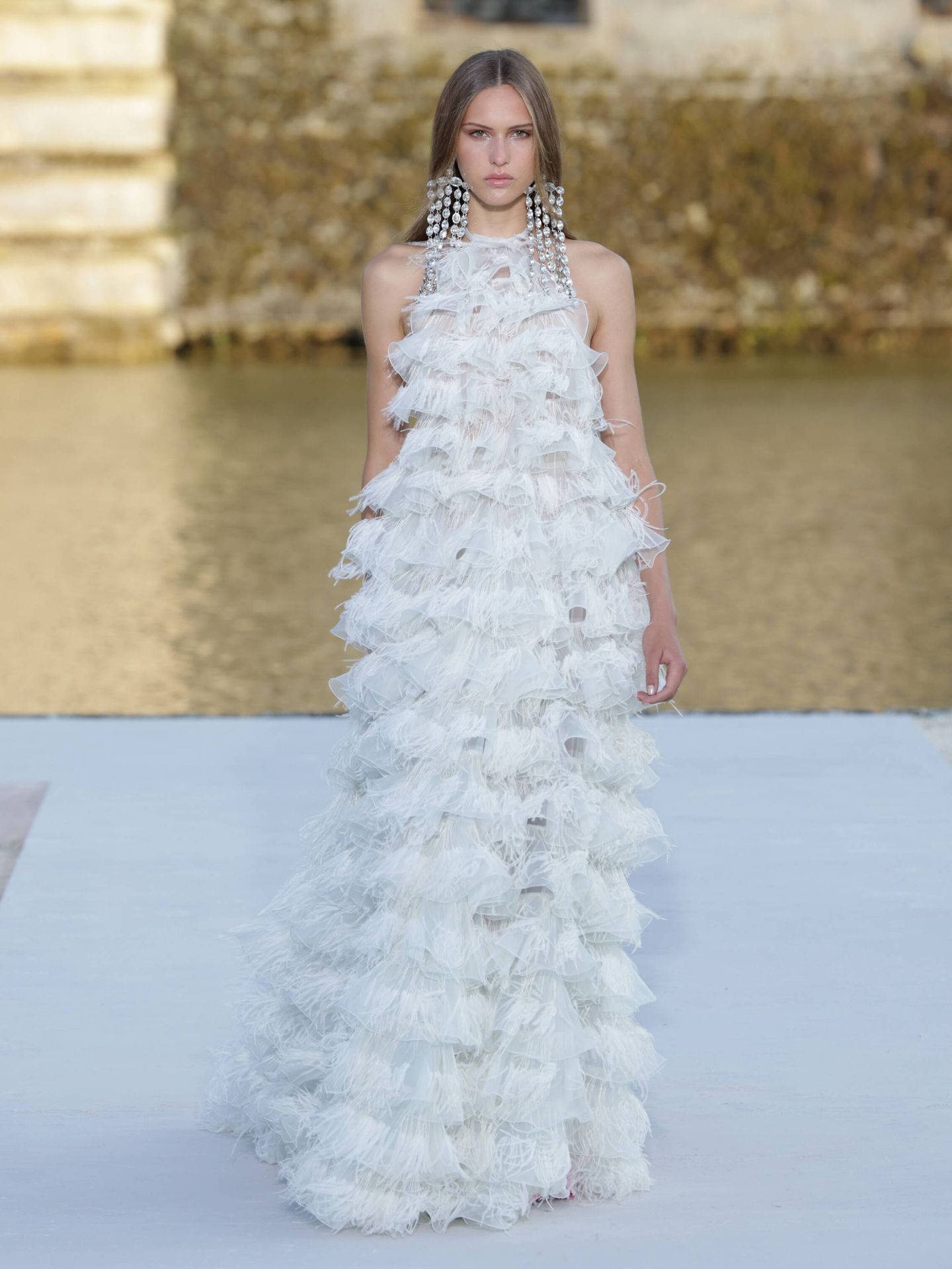 Un vestido de novia de Valentino. (Getty Images)