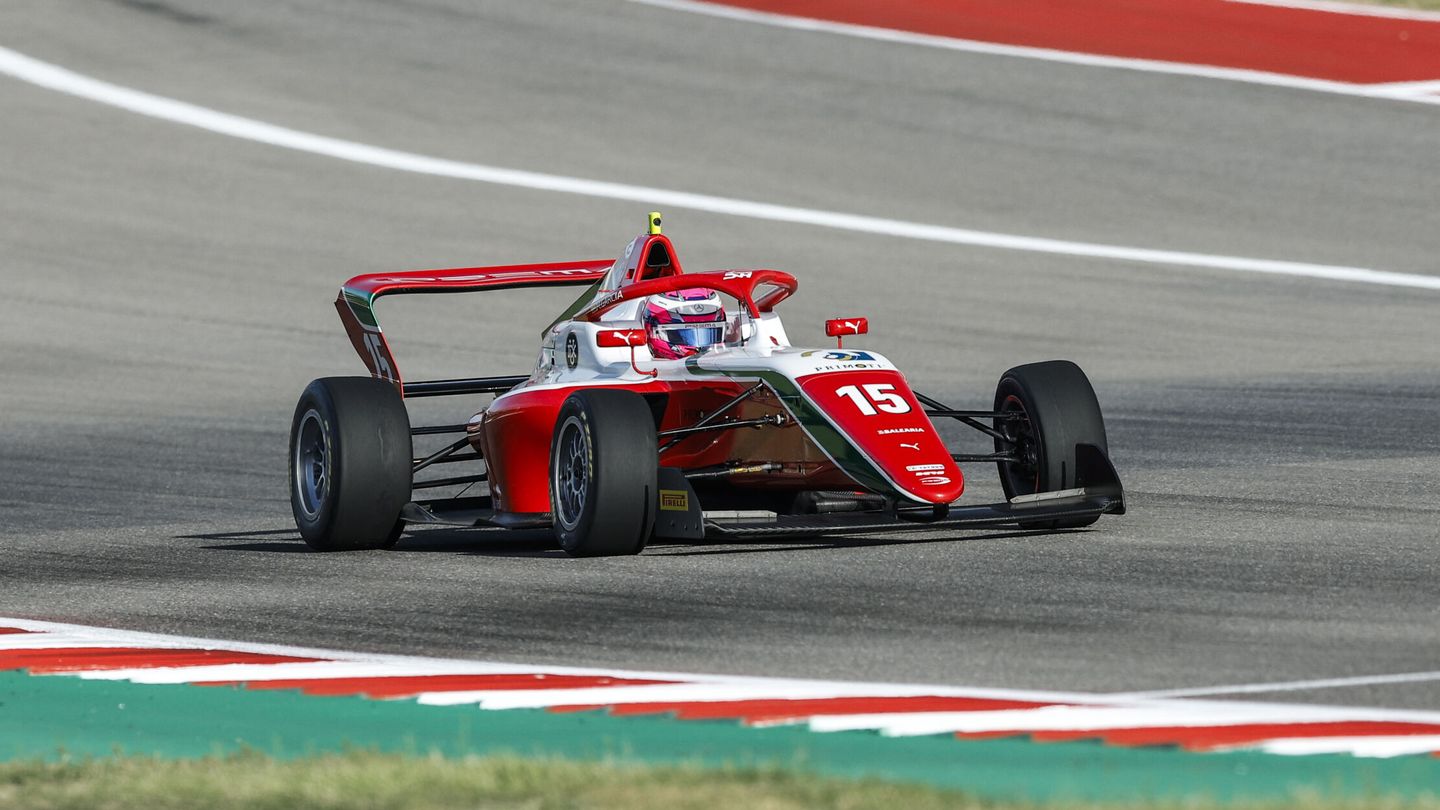 García logró siete victorias, y el próximo año participará en el campeonato Freca de monoplazas, apoyada por la Fórmula 1. (Europa Press/Xavi Bonilla/DPPIAFP7)