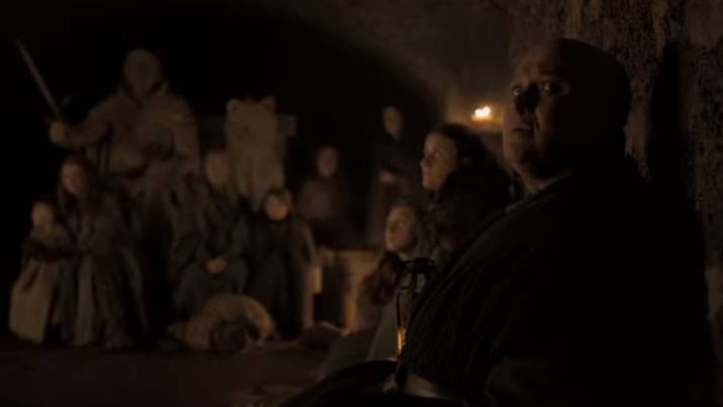 Varys en las criptas de Invernalia. (HBO)