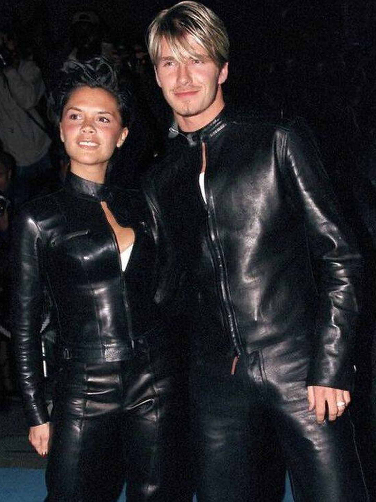 David y Victoria Beckham, en 1998. (Instagram @davidbeckham)